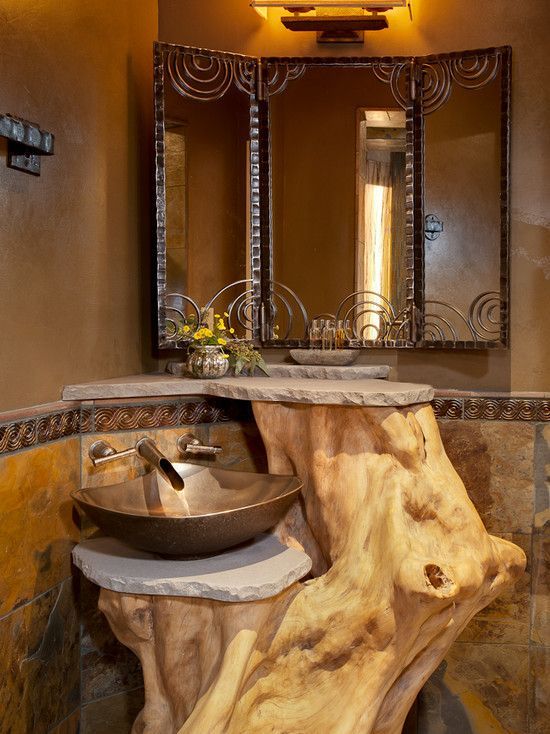 Ideas de decoración con troncos reciclados