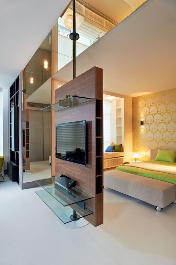 Decoración de interiores con separadores de ambiente