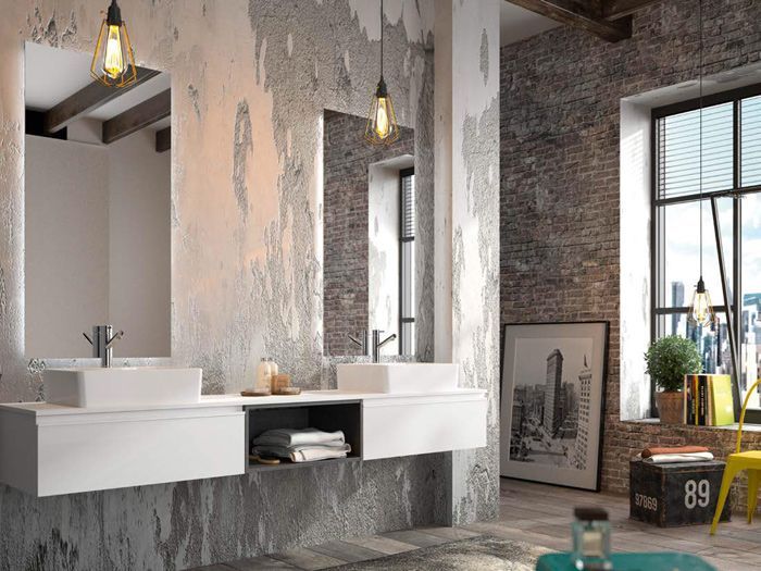 Los 3 estilos más importantes para la decoración - industrial baños