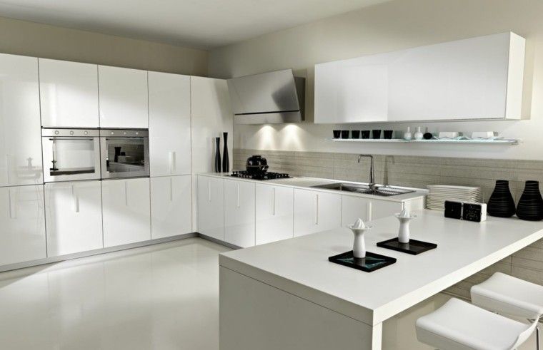 Los 3 estilos más importantes para la decoración - minimalista cocina