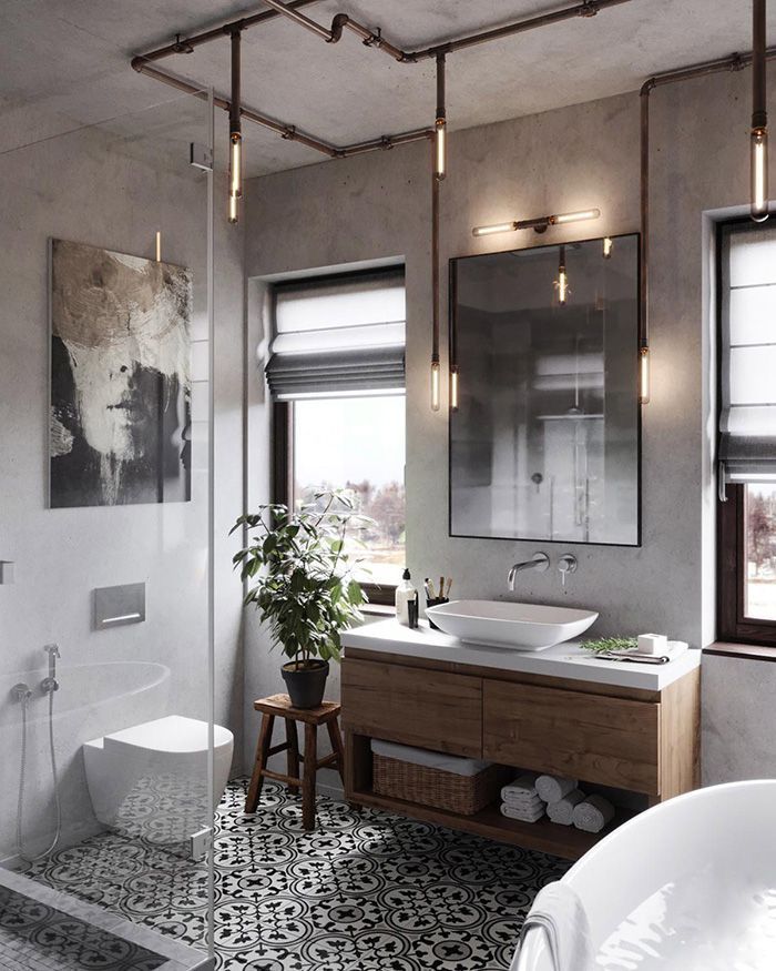 Reforma y decora tu baño con estilo industrial (1)