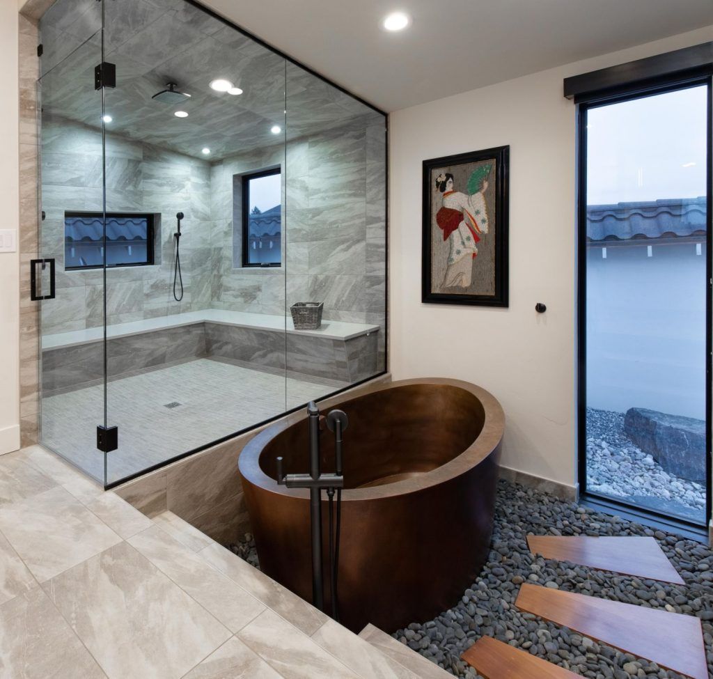 Reforma y decoración de un baño grande (13)