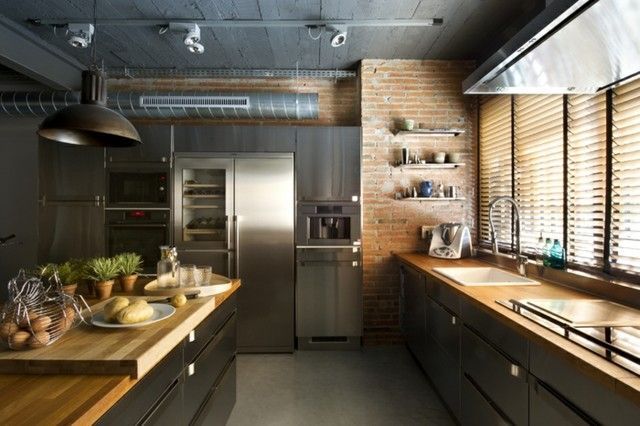 9 Ideas con estilo industrial para cocinas