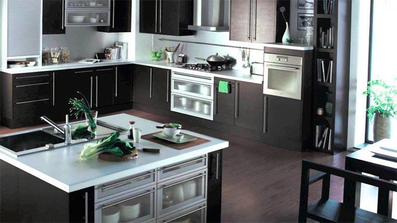 Decoración de cocinas pequeñas modernas y elegantes
