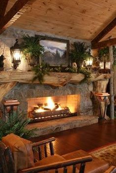 decoración para casas de madera (2)