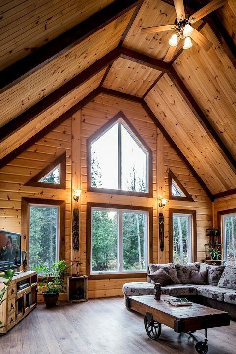 Decoración para casas de madera