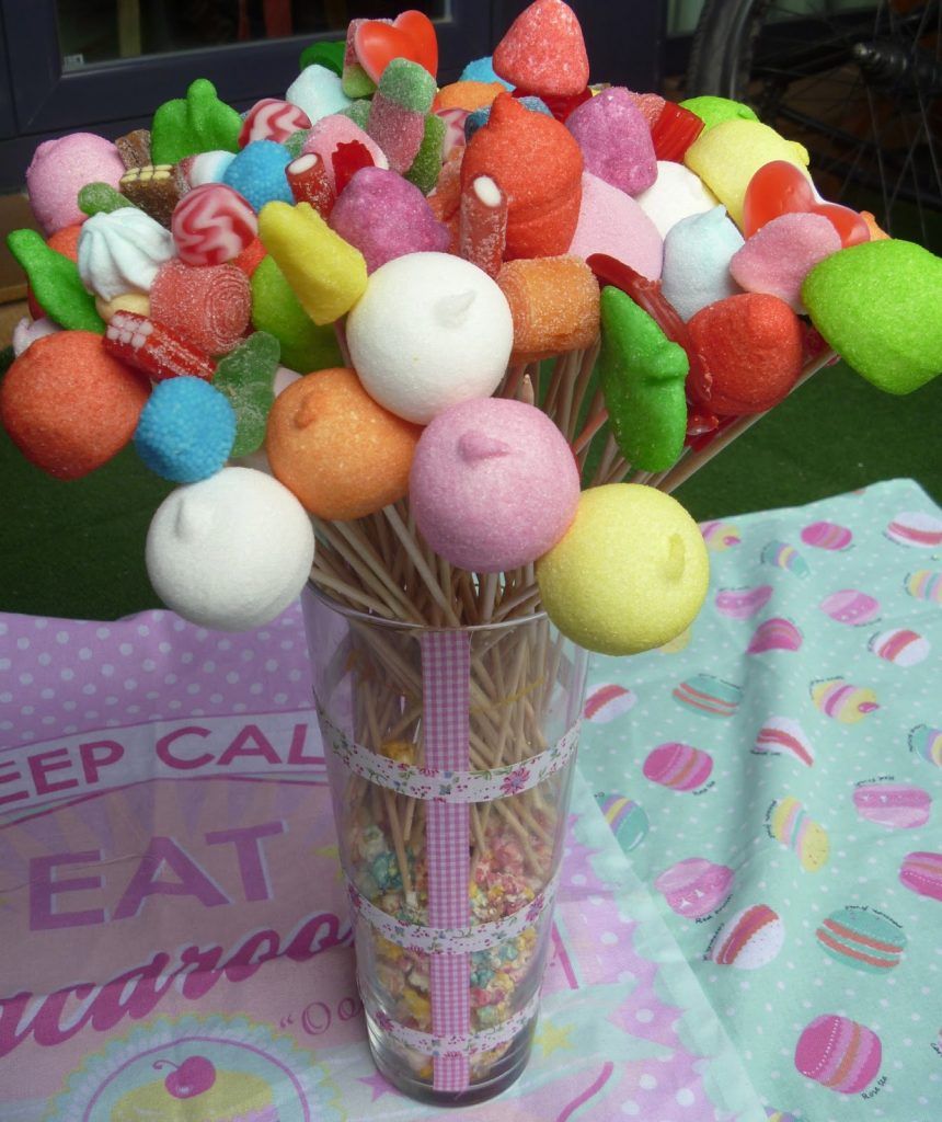 jarrón con chuches